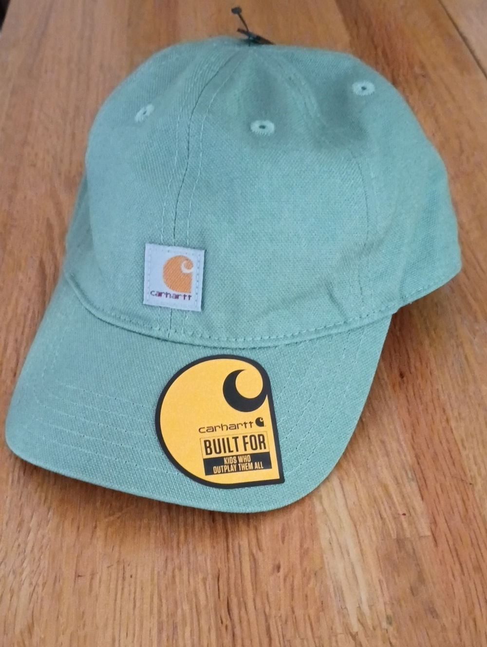 Carhartt Green Canvas Infant Baseball Cap